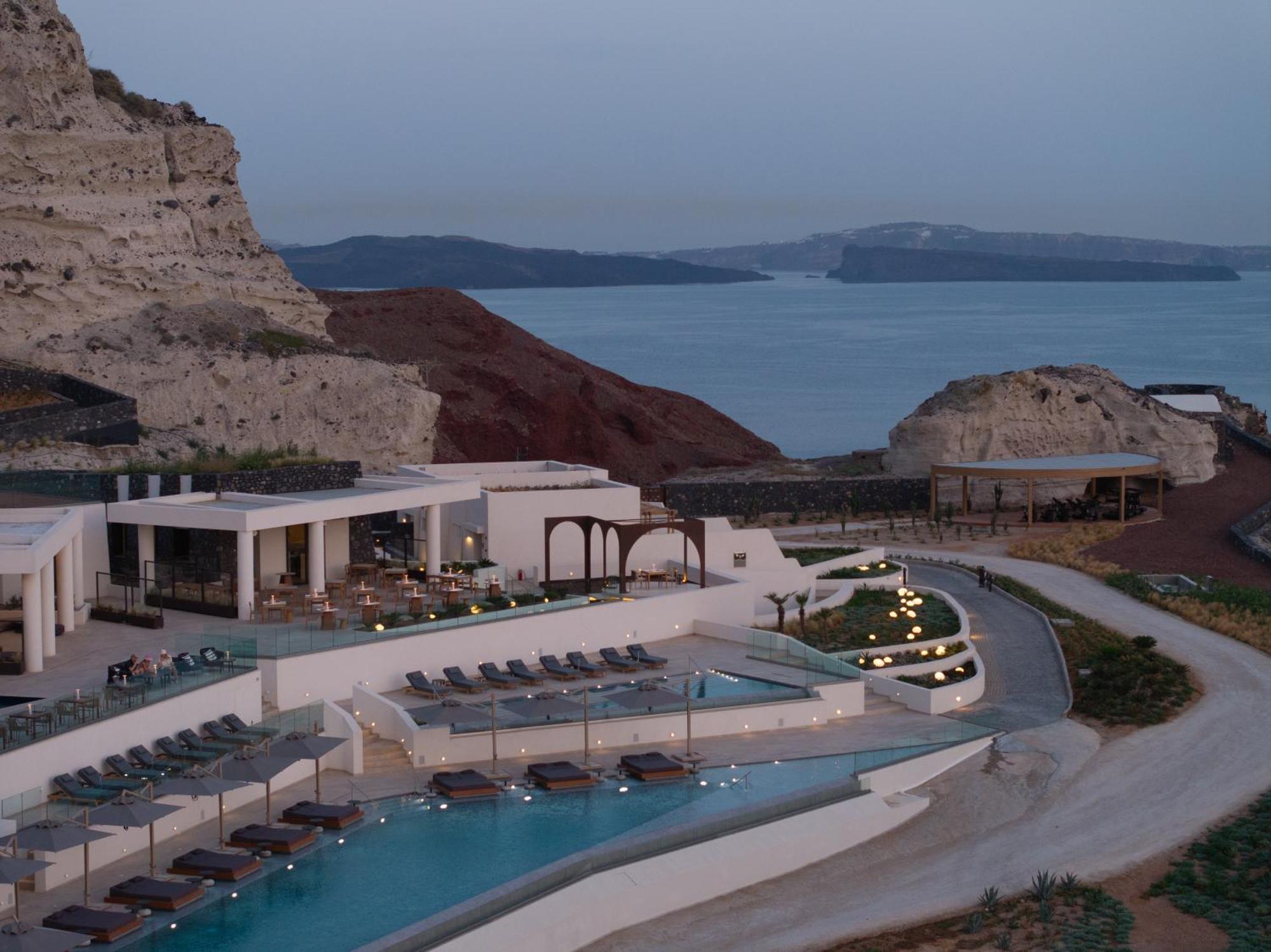 Santo Mine Oia Suites Экстерьер фото
